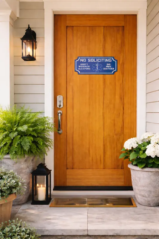 No Soliciting Sign - Functional outdoor signage